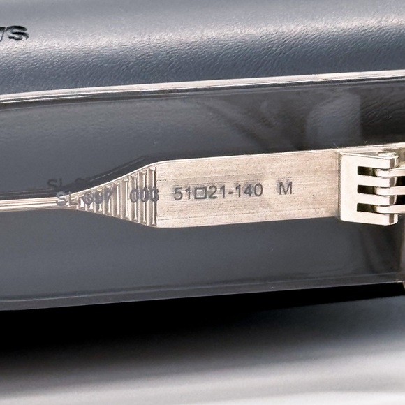 NEW SAINT LAURENT SL697 003 CLEAR GRAY UNISEX SUNGLASSES SAINT LAURENT SL 697 - Picture 7 of 9